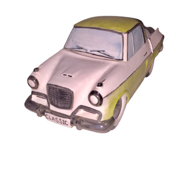 FITZ & FLOYD STUDEBAKER GOLDEN HAWK GT COOKIE JAR - Picture 5 of 16